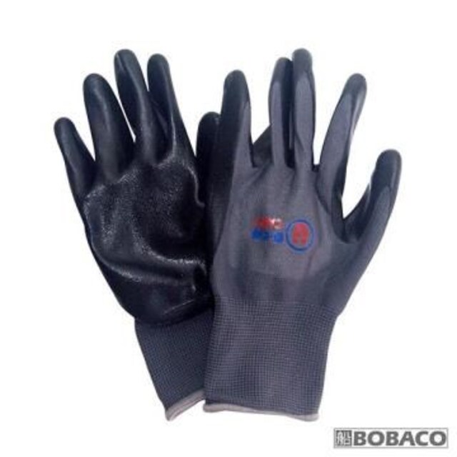 [優卡得止滑耐磨發泡手套(黑) / 防滑 止滑 耐磨 安全 防護手套 工作手套