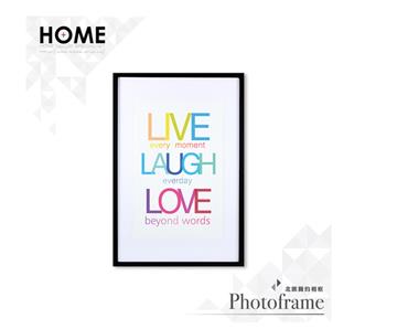 Live Laugh Love 相框裝飾畫 63x43cm
