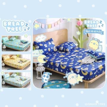 【BREAD TREE】麵包樹 純棉單人床包+枕套二件組-Good Night(多款任選)