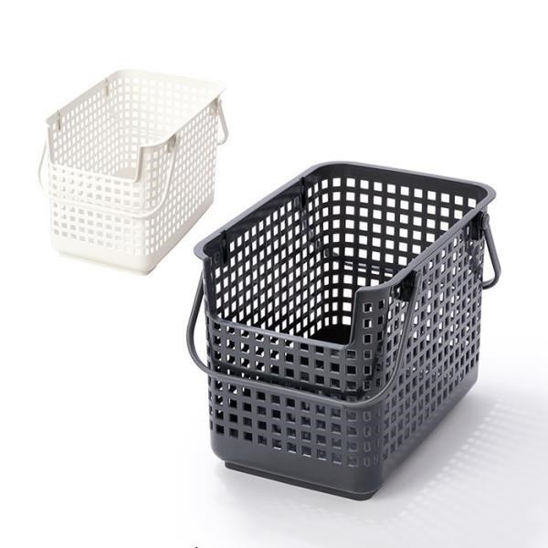 日本LIKE IT 北歐風可堆疊凹型收納洗衣籃(單入)