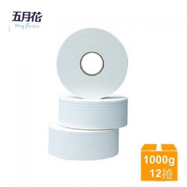 五月花 大捲筒衛生紙(1000g*12捲/箱)