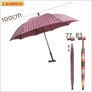 【Leighton】調高健行雨傘杖