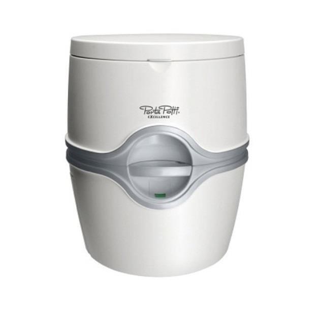 【海夫健康生活館】Porta Potti Excellence 攜帶型沖水馬桶 (豪華型，電動泵)