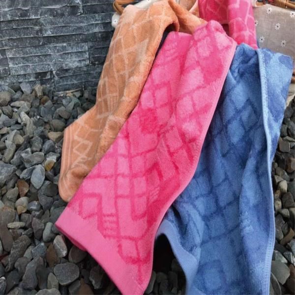 【偉榮毛巾】幾何圖形-天絲棉毛巾