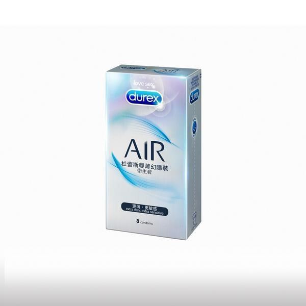 Durex杜蕾斯-Air輕薄幻隱裝保 險 套(8入)