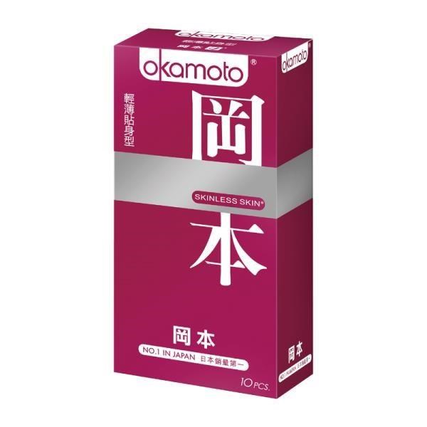 okamoto岡本-輕薄貼身型保 險 套(10入)