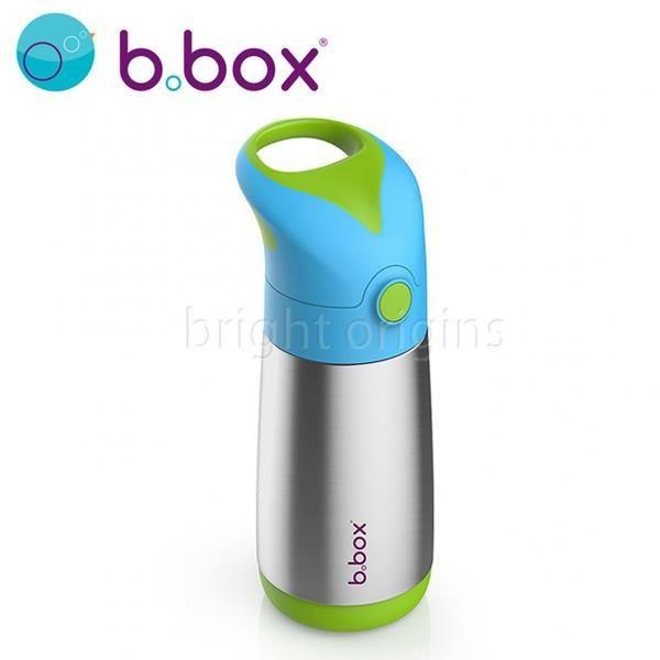 澳洲 b.box 不鏽鋼吸管保冷杯(海洋藍)