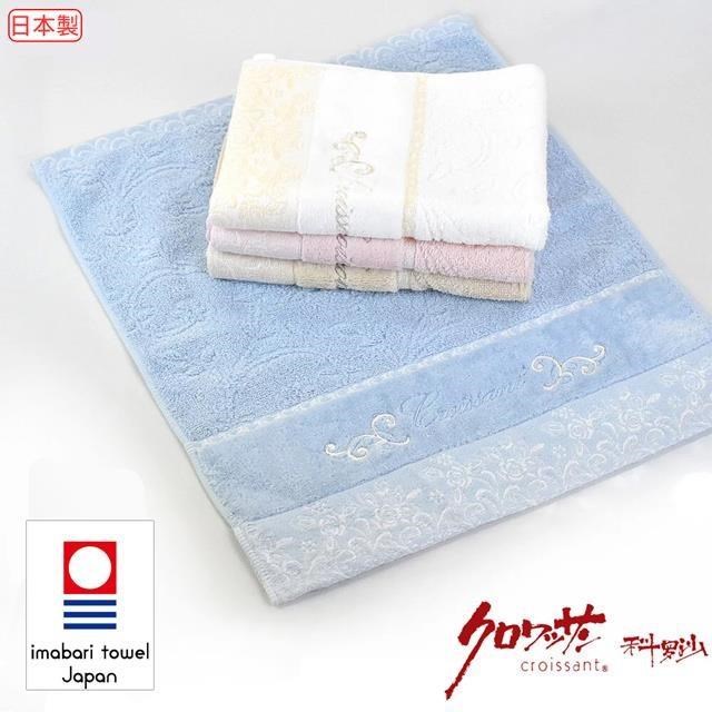 【Croissant科羅沙】日本毛巾~今治生產 CR玫瑰園 方巾 34*40CM