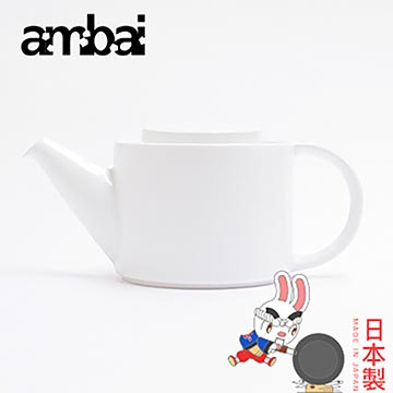 日本ambai 陶瓷花茶壼 500ml-小泉誠 日本製 KK-008