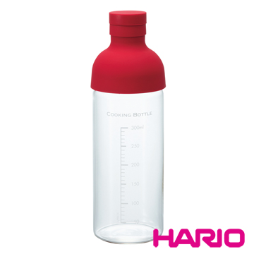 【HARIO】酒瓶紅色調味瓶300 CKB-300-R