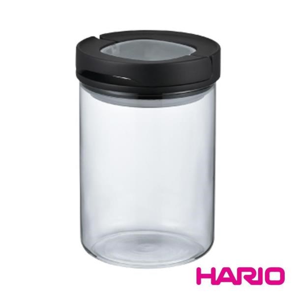 HARIO 密封保鮮罐M黑色/ MCNJ-200-B