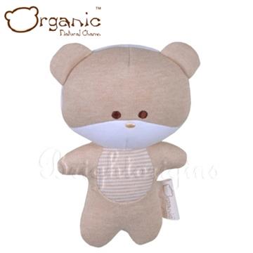 加拿大 Organic 有機棉嬰兒玩具-啾咪安撫娃娃(小熊)