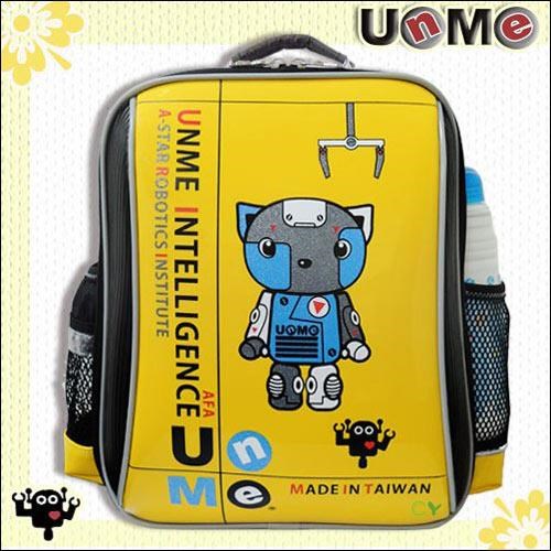 【UnMe機器人】單層超輕後背書包/香蕉黃