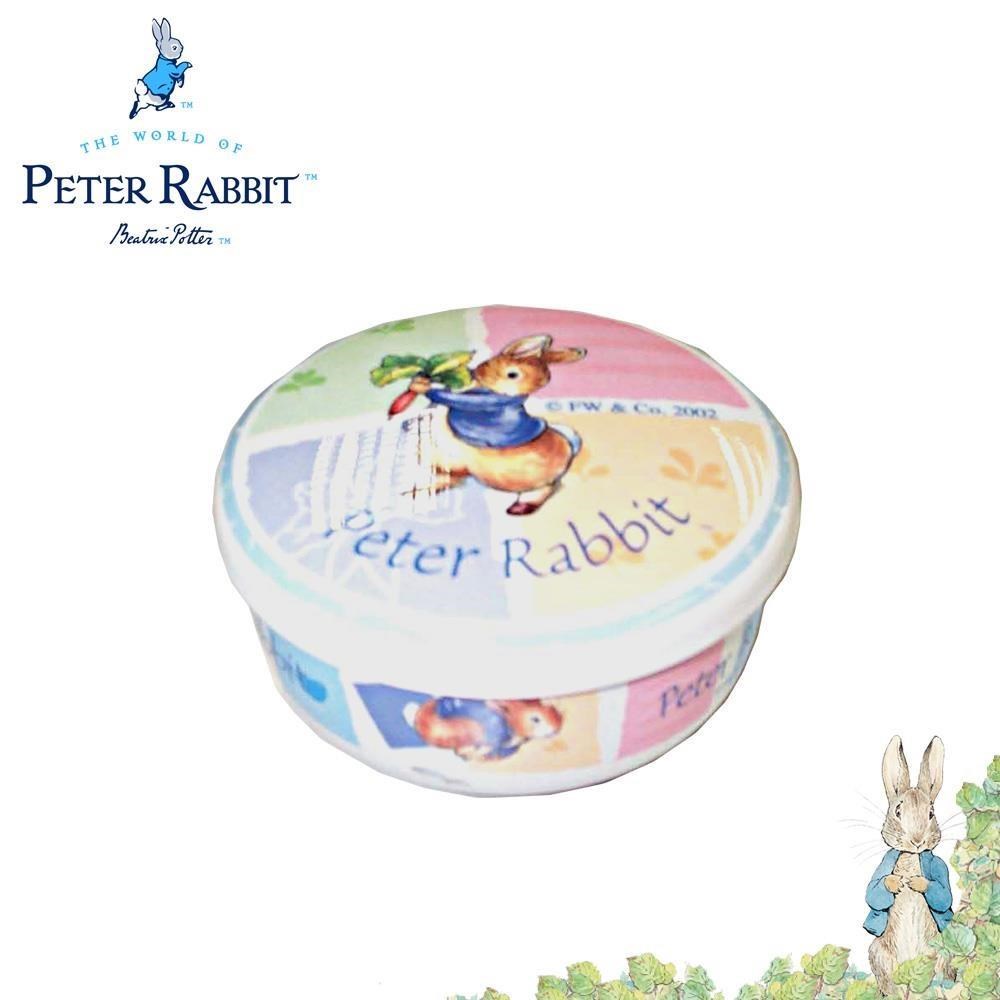 【Croissant科羅沙】Peter Rabbit 比得兔美耐皿圓形置物盒4吋 BL3299