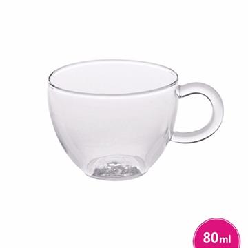 手工玻璃耐熱茶杯80ml (六入一組) (FH-336)