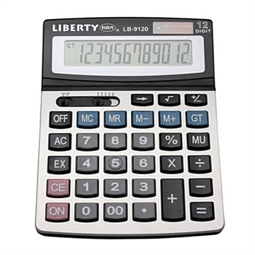 【LIBERTY】效率職人-桌上型12位數計算機