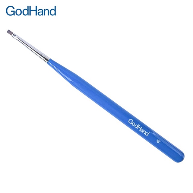 日本神之手GodHand神之筆細頭平筆模型筆平頭筆平頭畫筆GH-EBRSP-H(刷毛寬2mm)