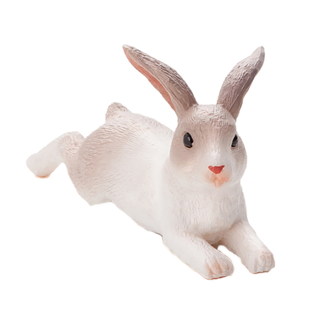 【MOJO FUN 動物模型】動物星球頻道獨家授權 - 小兔子(躺姿) 387142