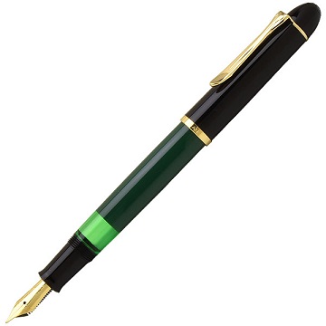 德國 百利金 Pelikan M120鋼筆-黑綠 活塞上墨系統 1955年復刻款