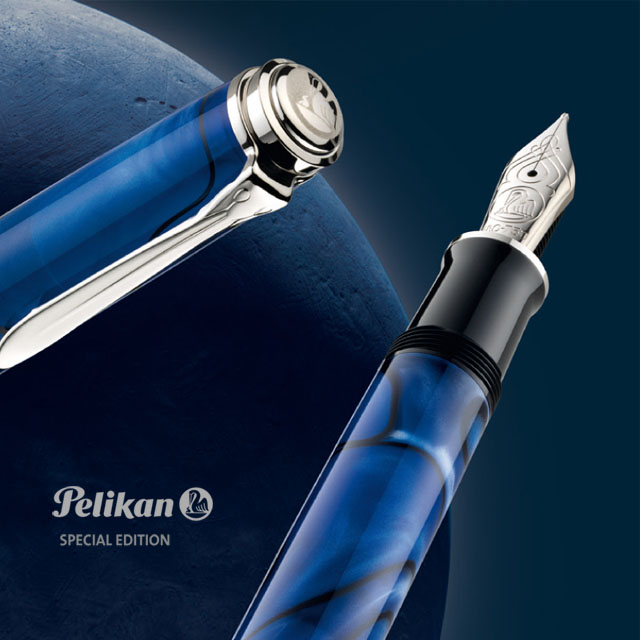 百利金M805 藍色沙丘鋼筆