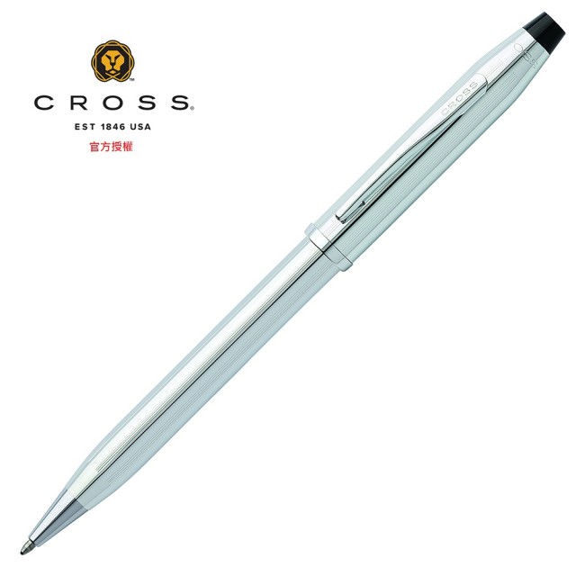 CROSS 新世紀系列亮鉻新型原子筆 3502WG