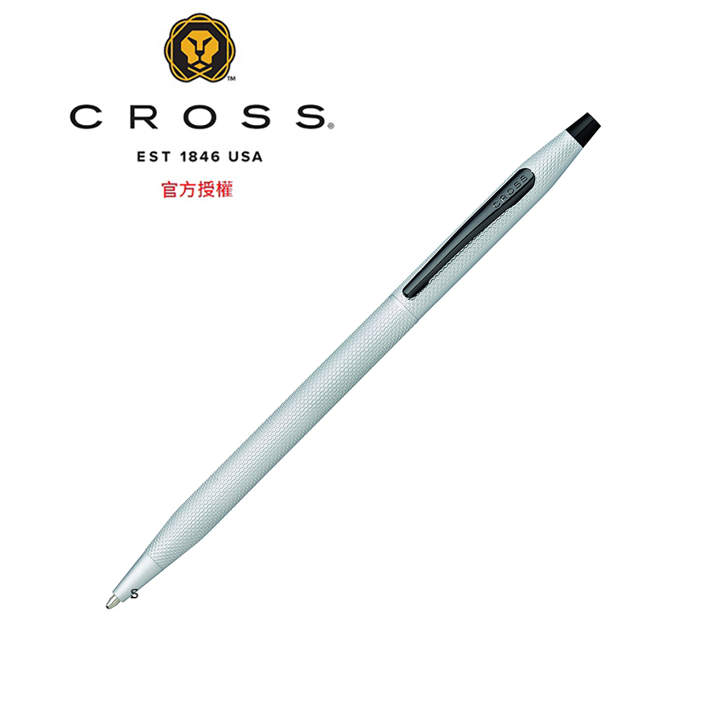 CROSS 經典世紀系列啞鉻蝕刻鑽石圖騰原子筆 AT0082-124