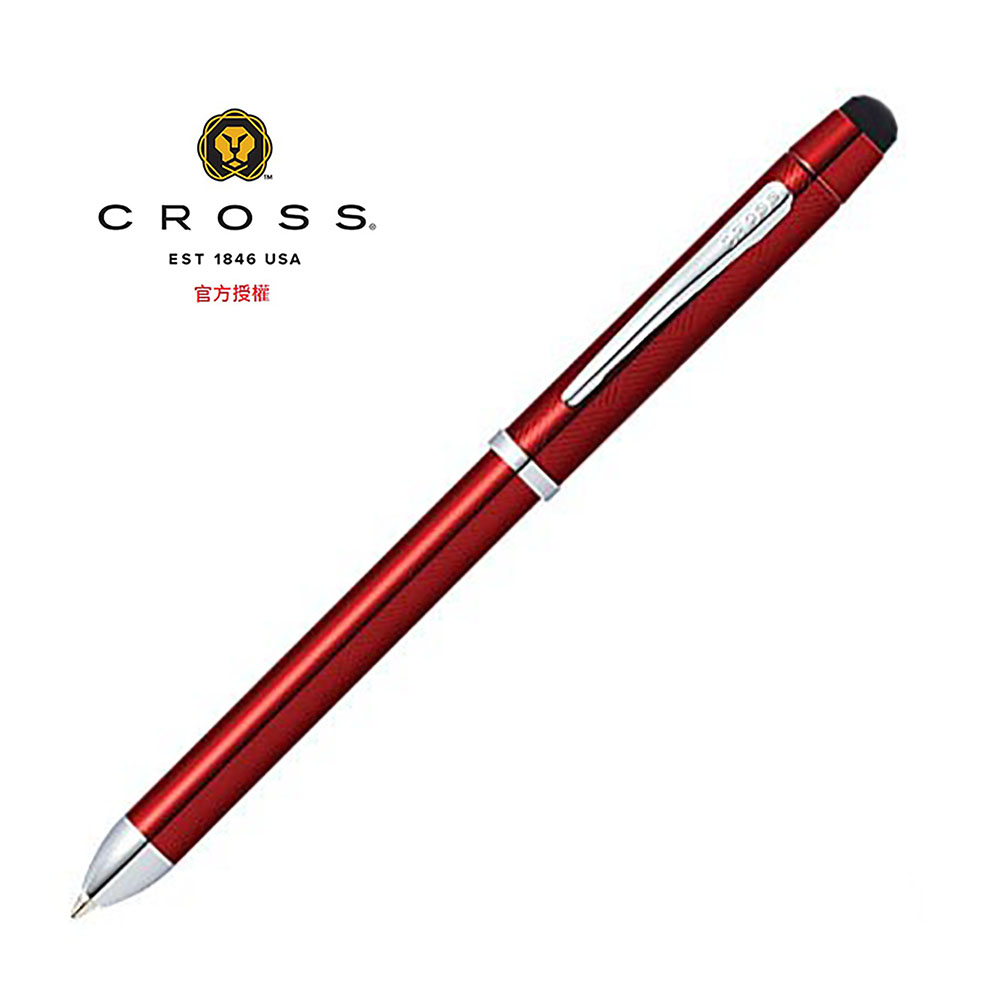 CROSS 紅亮漆三用筆 AT0090-13