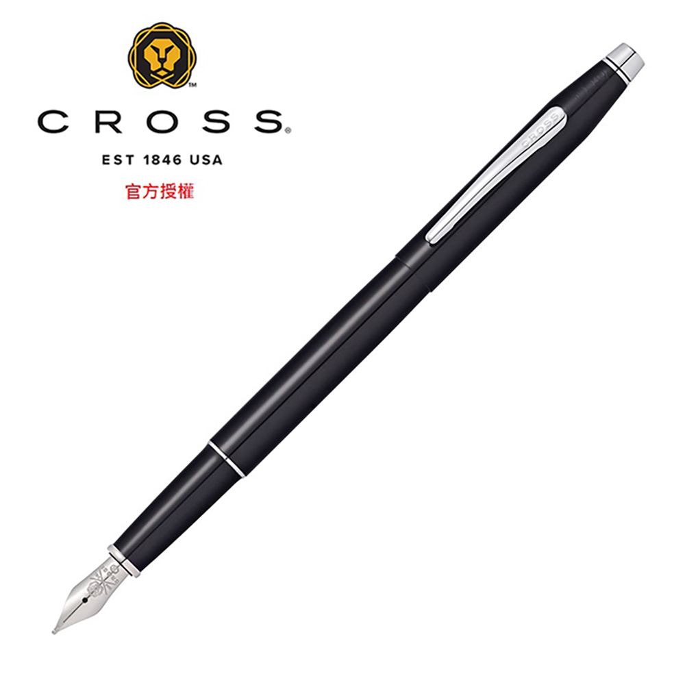 CROSS 經典世紀系列黑亮漆鋼筆 AT0086-111