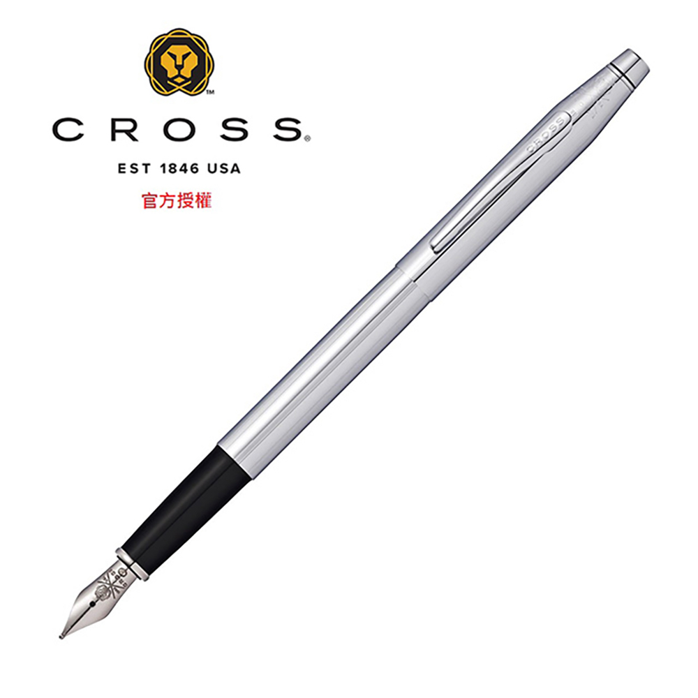 CROSS 經典世紀系列亮鉻鋼筆 AT0086-108