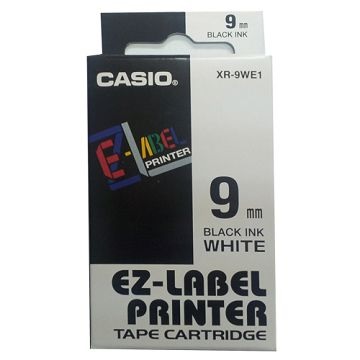 CASIO 【共有9色】標籤機專用色帶-9mm-XR-9WE1