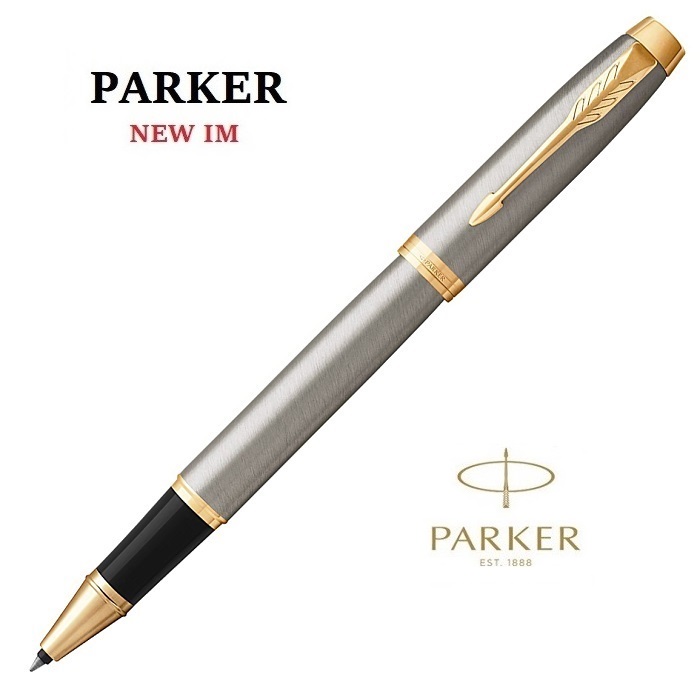 PARKER派克NEW IM鋼桿金夾鋼珠筆