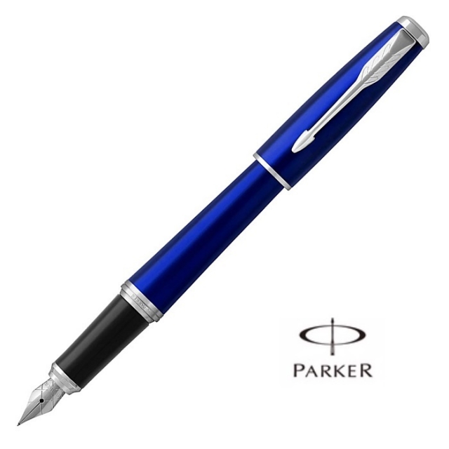 PARKER 派克 URBAN 紳士 寶藍白夾 鋼筆