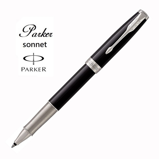 PARKER 派克卓爾 麗黑白夾鋼珠筆