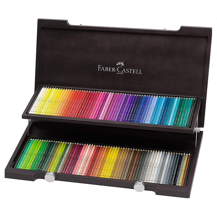 Faber-Castell 藝術家級古典木盒水彩色鉛筆 120色*117513