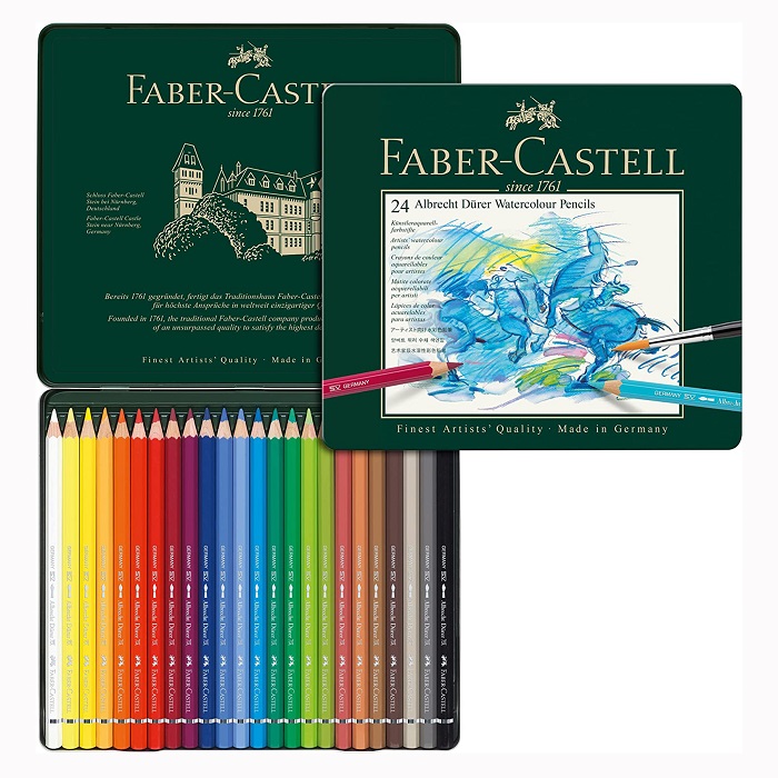 Faber_Castell專家級水彩色鉛筆24色*117524
