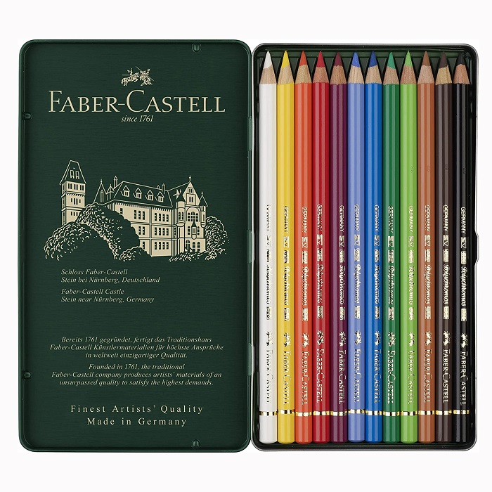 Faber-Castell綠色系列專家級油性色鉛筆 12色 *110012