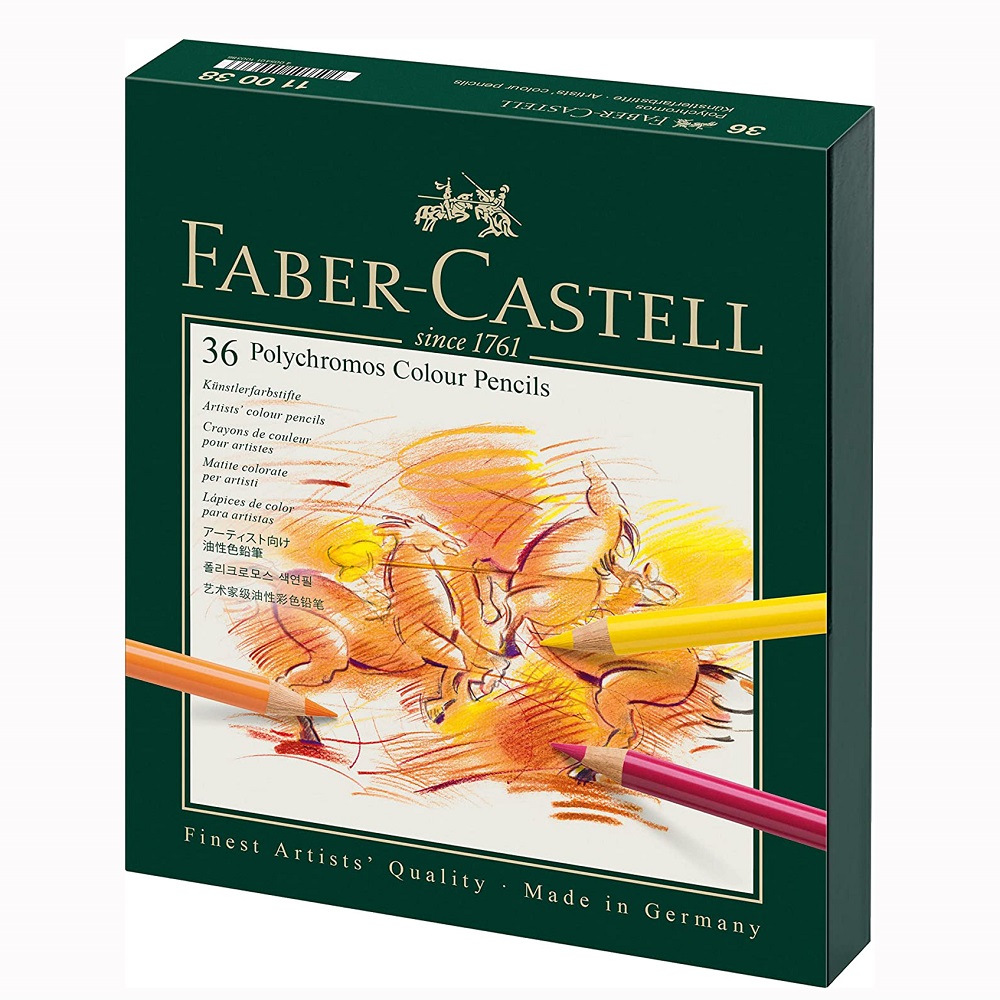 Faber-Castell綠色系列專家級油性色鉛筆 36色精裝版 *110038