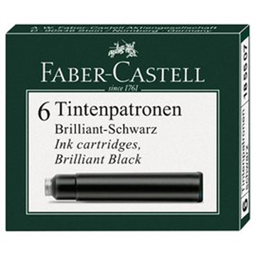 Faber-Castell 鋼筆用卡式墨水(10小盒入)