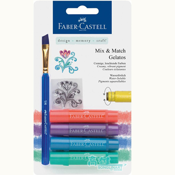 Faber-Castell口紅水性蠟筆金屬色系4入*121806