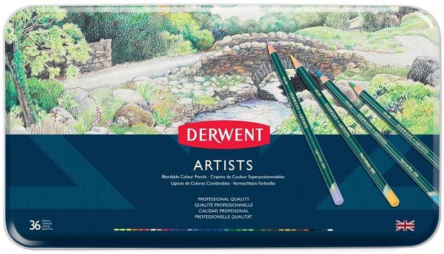 Derwent 達爾文 Artists系列36油性色鉛筆*32096