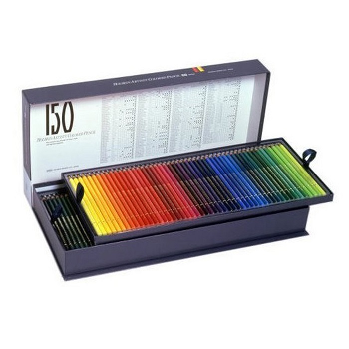 日本好賓專家級油性色鉛筆Holbein Artists’ color pencil 好賓150色油性色鉛筆(紙盒) *op945