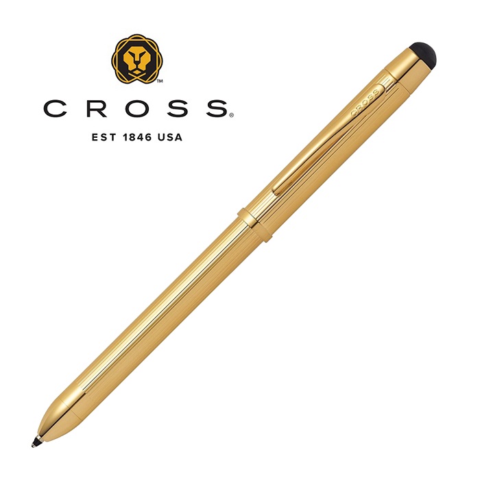 CROSS 高仕Tech3 23K鍍金三用觸控筆