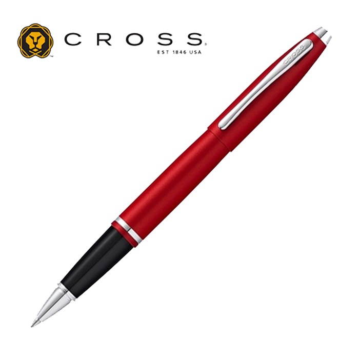 CROSS 高仕 凱樂系列鋼珠筆啞金屬*深紅
