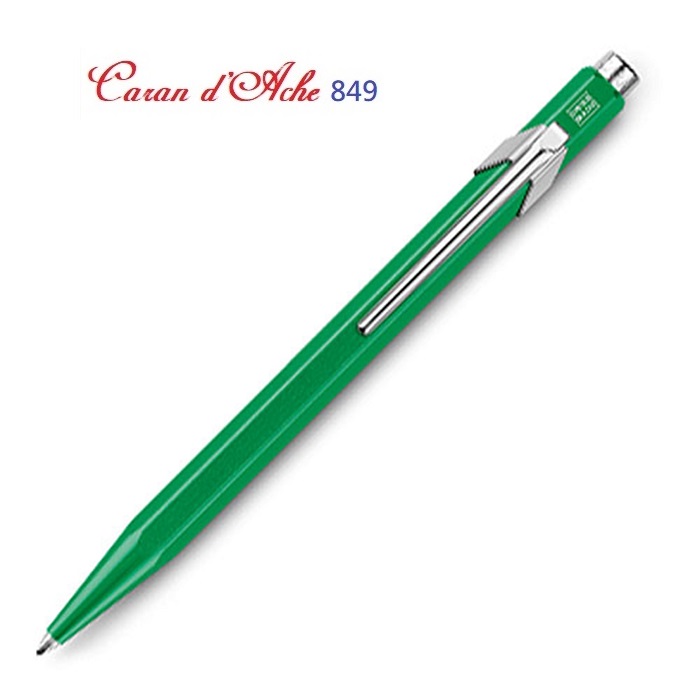 瑞士卡達Caran d’Ache Classic 849 Original經典系列原子筆亮綠色桿