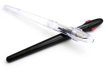 PILOT百樂 三角握位習字鋼筆(FP-50R)EF尖 有黑或透明桿可選購