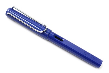 德國品牌LAMY SAFARI狩獵系列鋼筆F尖-藍色(14)＊送吸水器