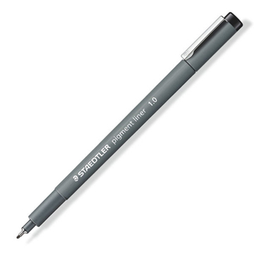 施德樓 MS308 12-9 防乾耐水性 寬筆幅代針筆*3支入