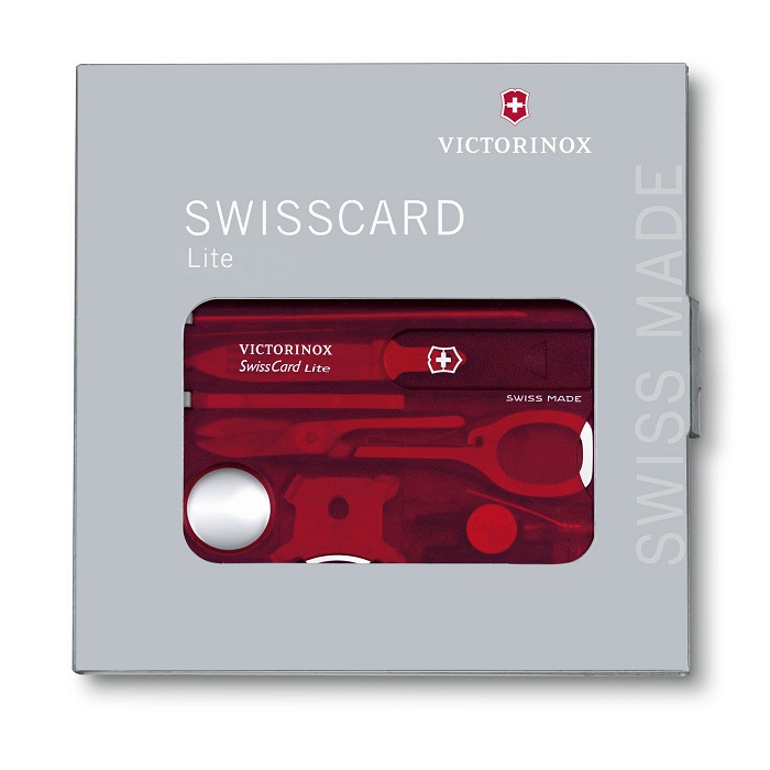 VICTORINOX 維式13用名片型瑞士LED燈刀