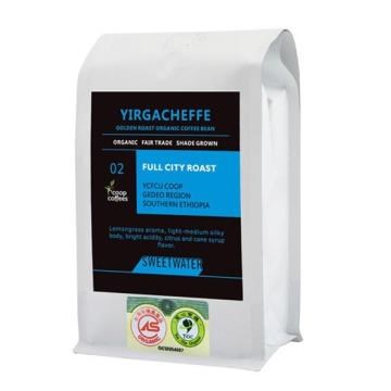 【SWEETWATER】耶加雪夫黃金淺焙有機咖啡豆---半磅(227g)