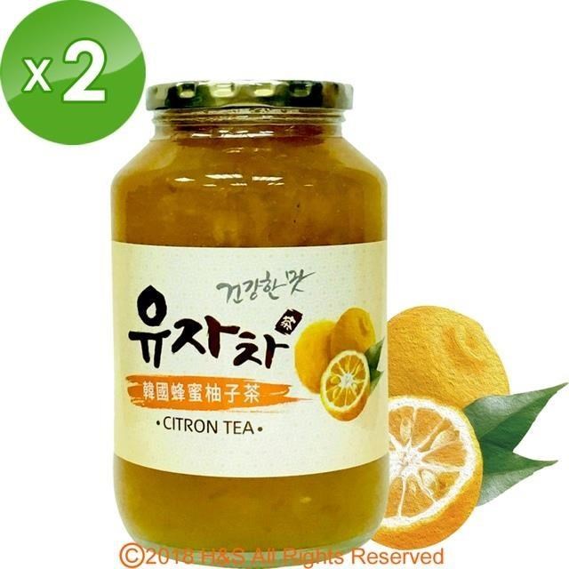 《韓廣》韓國蜂蜜柚子茶(1kg)2入